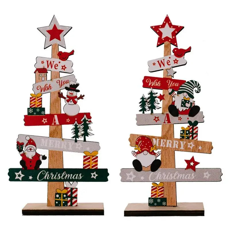 Houten Kerstboom Decoratie