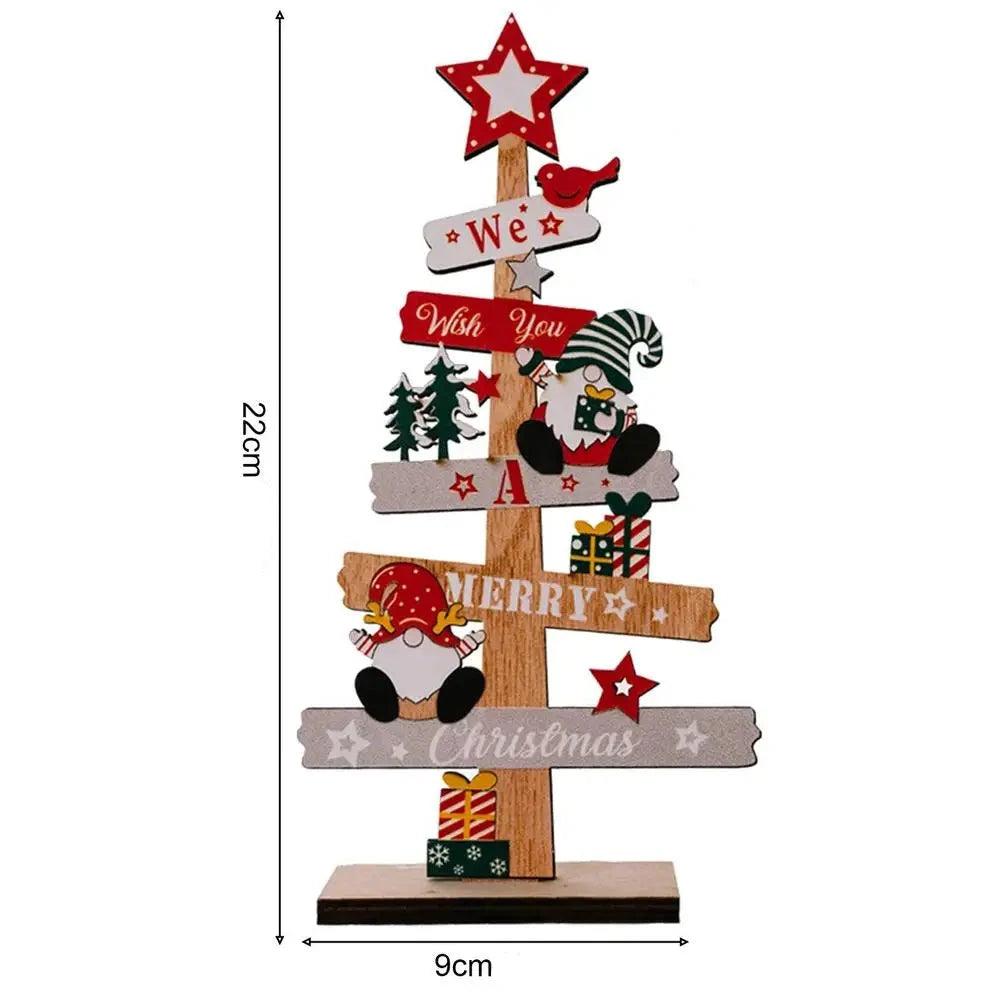 Houten Kerstboom Decoratie