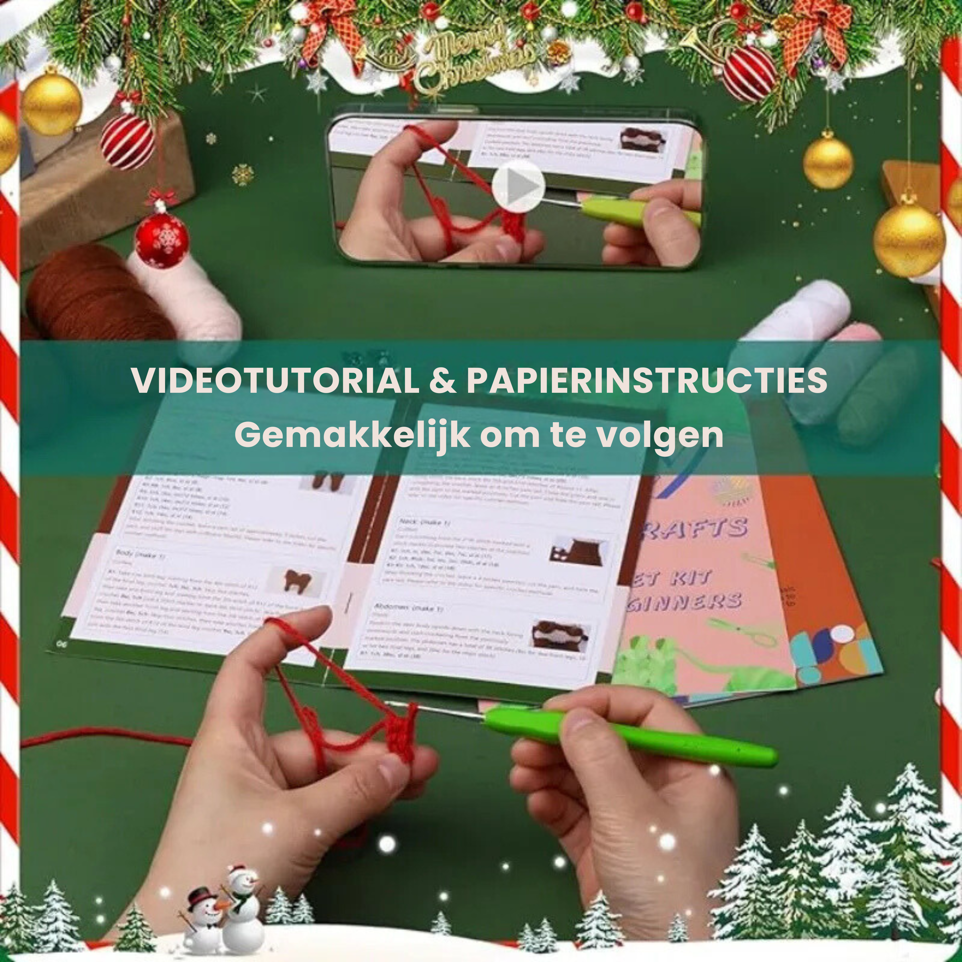 Kerst haakpakket